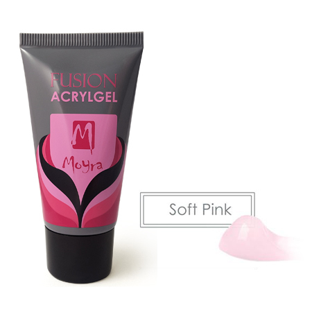Moyra Fusion Acrylgel Soft Pink - 30 g Tube