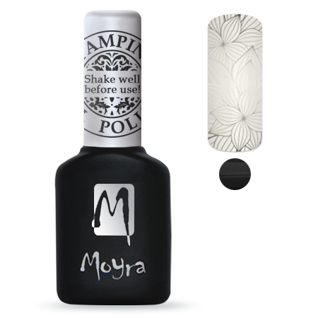 Moyra Foil Gel Polish - Black - 10 ml