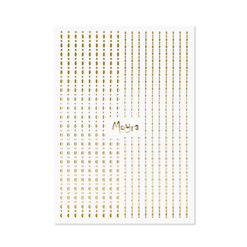 Nail-Art Strips - Dots Nr.01 Gold